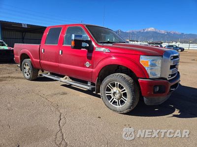 Czwarte zdjęcie samochodu z boku: 2015 FORD F250 SUPER DUTY VIN:1FT7W2BT7FEB30739 - miniatura