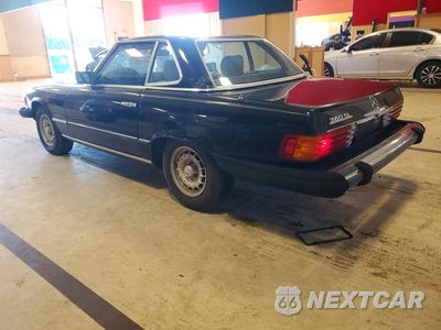 Drugie zdjęcie samochodu z przodu: 1982 MERCEDES-BENZ 380SL VIN:WDBBA45AXCB017555 - miniatura