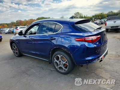 Drugie zdjęcie samochodu z przodu: 2018 ALFA ROMEO STELVIO TI VIN:ZASFAKBN4J7B72902 - miniatura
