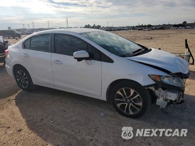 Czwarte zdjęcie samochodu z boku: 2014 HONDA CIVIC EX VIN:19XFB2F84EE066496 - miniatura