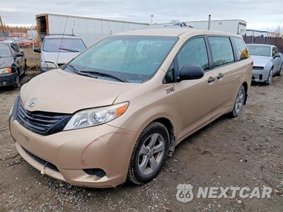 2012 TOYOTA SIENNA BASE 7-PASSENGER 5TDZK3DC4CS242413 - główne zdjęcie licytacji z USA - miniatura