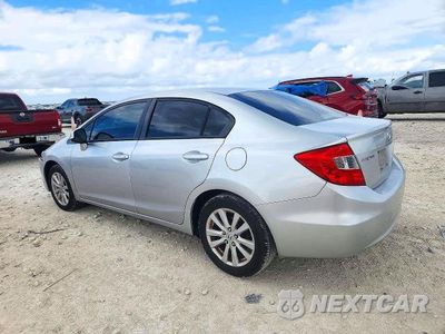 Drugie zdjęcie samochodu z przodu: 2012 HONDA CIVIC EX VIN:2HGFB2F86CH603629 - miniatura