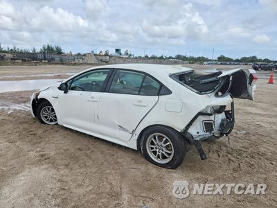 Drugie zdjęcie samochodu z przodu: 2021 TOYOTA COROLLA LE VIN:JTDEAMDE5MJ009230 - miniatura