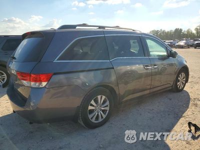 Trzecie zdjęcie samochodu z tyłu: 2016 HONDA ODYSSEY SE VIN:5FNRL5H30GB042142 - miniatura