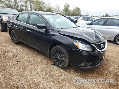 Czwarte zdjęcie samochodu z boku: 2018 NISSAN SENTRA S VIN:3N1AB7AP4JY247082 - miniatura