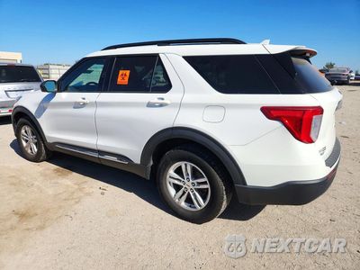 Drugie zdjęcie samochodu z przodu: 2020 FORD EXPLORER XLT VIN:1FMSK8DH6LGC55406 - miniatura