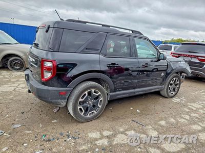 Trzecie zdjęcie samochodu z tyłu: 2021 FORD BRONCO SPORT OUTER BANKS VIN:3FMCR9C68MRA28511 - miniatura