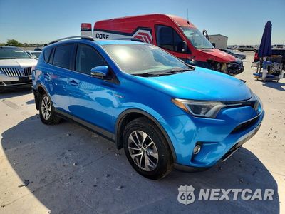 Czwarte zdjęcie samochodu z boku: 2017 TOYOTA RAV4 HYBRID XLE VIN:JTMRJREV9HD115732 - miniatura