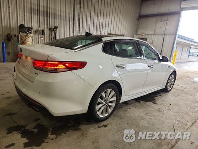 Trzecie zdjęcie samochodu z tyłu: 2016 KIA OPTIMA EX VIN:5XXGU4L36GG102542 - miniatura