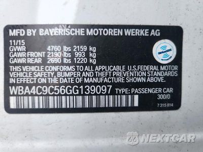 Zdjęcie 12 z 12 samochodu: 2016 BMW 428 XI GRAN COUPE SULEV VIN:WBA4C9C56GG139097 - miniatura