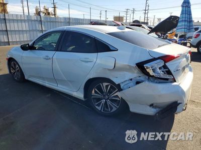 Drugie zdjęcie samochodu z przodu: 2018 HONDA CIVIC EXL VIN:JHMFC1F74JX026989 - miniatura