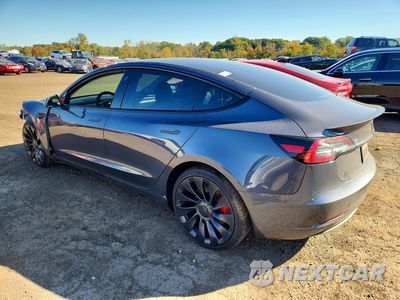 Drugie zdjęcie samochodu z przodu: 2023 TESLA MODEL 3 VIN:5YJ3E1EC9PF685828 - miniatura
