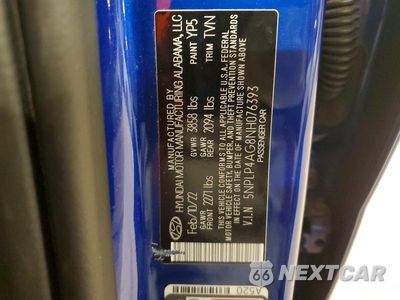 Zdjęcie 12 z 12 samochodu: 2022 HYUNDAI ELANTRA LIMITED VIN:5NPLP4AG8NH076393 - miniatura