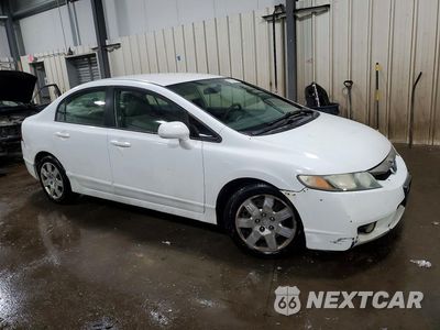 Czwarte zdjęcie samochodu z boku: 2010 HONDA CIVIC LX VIN:19XFA1F53AE034359 - miniatura