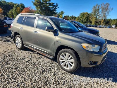 Czwarte zdjęcie samochodu z boku: 2008 TOYOTA HIGHLANDER HYBRID LIMITED VIN:JTEEW44A082015415 - miniatura