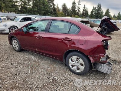 Drugie zdjęcie samochodu z przodu: 2015 HONDA CIVIC LX VIN:19XFB2F52FE293922 - miniatura