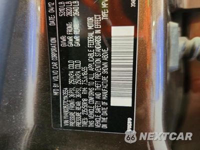 Zdjęcie 13 z 13 samochodu: 2012 VOLVO XC70 T6 VIN:YV4902BZ7C1143554 - miniatura