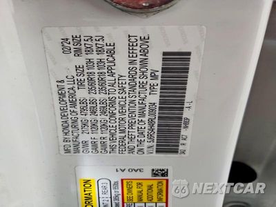 Zdjęcie 14 z 14 samochodu: 2024 HONDA CR-V EX VIN:5J6RS4H48RL009034 - miniatura