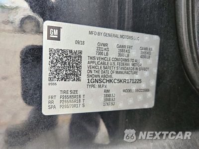 Zdjęcie 13 z 13 samochodu: 2019 CHEVROLET SUBURBAN C1500 LT VIN:1GNSCHKC5KR171225 - miniatura