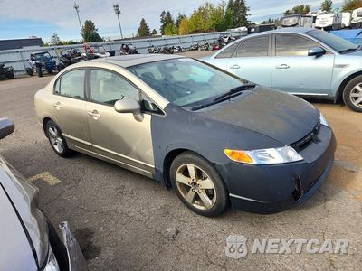 Czwarte zdjęcie samochodu z boku: 2007 HONDA CIVIC EX VIN:1HGFA16817L023551 - miniatura