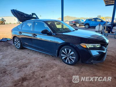Czwarte zdjęcie samochodu z boku: 2024 HONDA CIVIC EXL VIN:19XFL1H7XRE007910 - miniatura