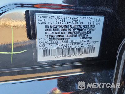 Zdjęcie 12 z 12 samochodu: 2025 NISSAN SENTRA S VIN:3N1AB8BV8SY412927 - miniatura