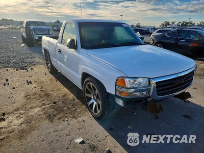 Czwarte zdjęcie samochodu z boku: 2005 GMC NEW SIERRA C1500 VIN:1GTEC14V75Z170559 - miniatura
