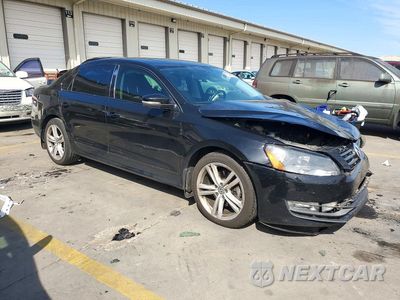 Czwarte zdjęcie samochodu z boku: 2015 VOLKSWAGEN PASSAT SE VIN:1VWBV7A35FC012483 - miniatura