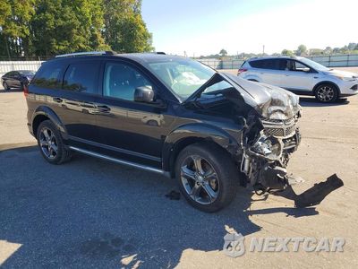 Czwarte zdjęcie samochodu z boku: 2016 DODGE JOURNEY CROSSROAD VIN:3C4PDCGG4GT107122 - miniatura
