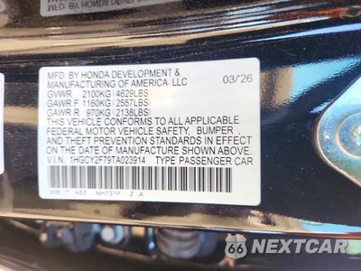 Zdjęcie 12 z 12 samochodu: 2026 HONDA ACCORD HYBRID SPORT-L VIN:1HGCY2F79TA023914 - miniatura