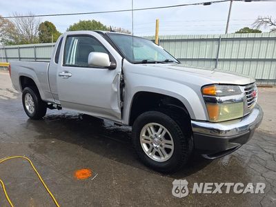 Czwarte zdjęcie samochodu z boku: 2012 GMC CANYON SLE VIN:1GTJ6MFE7C8122681 - miniatura