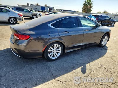 Trzecie zdjęcie samochodu z tyłu: 2015 CHRYSLER 200 LIMITED VIN:1C3CCCABXFN654901 - miniatura