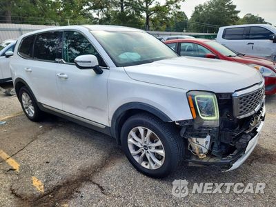 Czwarte zdjęcie samochodu z boku: 2020 KIA TELLURIDE LX VIN:5XYP24HC8LG043109 - miniatura