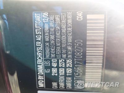 Zdjęcie 12 z 12 samochodu: 2007 MERCEDES-BENZ CLK 350 VIN:WDBTK56F17T082750 - miniatura