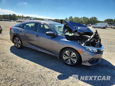 Czwarte zdjęcie samochodu z boku: 2018 HONDA CIVIC EX VIN:JHMFC1F30JX007062 - miniatura