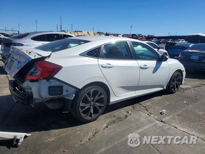Trzecie zdjęcie samochodu z tyłu: 2021 HONDA CIVIC SPORT VIN:2HGFC2F83MH507245 - miniatura