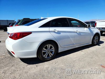 Trzecie zdjęcie samochodu z tyłu: 2014 HYUNDAI SONATA GLS VIN:5NPEB4AC8EH880505 - miniatura