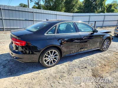 Trzecie zdjęcie samochodu z tyłu: 2014 AUDI A4 PREMIUM PLUS VIN:WAUFFAFL8EA062518 - miniatura