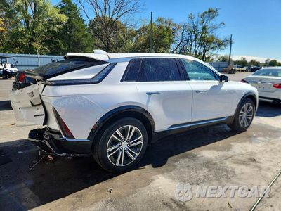 Trzecie zdjęcie samochodu z tyłu: 2025 CADILLAC LYRIQ LUXURY VIN:1GYKPRRL1SZ303108 - miniatura