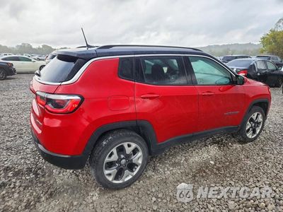 Trzecie zdjęcie samochodu z tyłu: 2018 JEEP COMPASS LIMITED VIN:3C4NJDCB0JT485557 - miniatura
