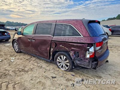 Drugie zdjęcie samochodu z przodu: 2015 HONDA ODYSSEY EXL VIN:5FNRL5H64FB082426 - miniatura