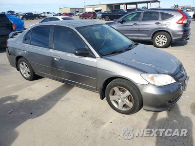 Czwarte zdjęcie samochodu z boku: 2004 HONDA CIVIC EX VIN:2HGES26744H604704 - miniatura