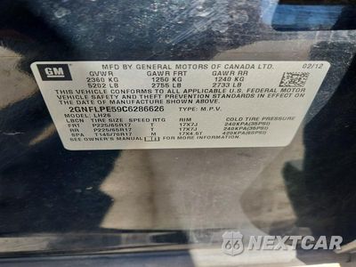 Zdjęcie 13 z 13 samochodu: 2012 CHEVROLET EQUINOX VIN:2GNFLPE59C6286626 - miniatura