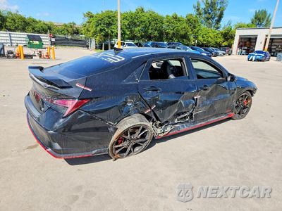 Trzecie zdjęcie samochodu z tyłu: 2024 HYUNDAI ELANTRA N BASE VIN:KMHLW4DK3RU021828 - miniatura