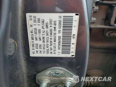 Zdjęcie 12 z 12 samochodu: 2008 HONDA ACCORD EXL VIN:1HGCP36838A078285 - miniatura