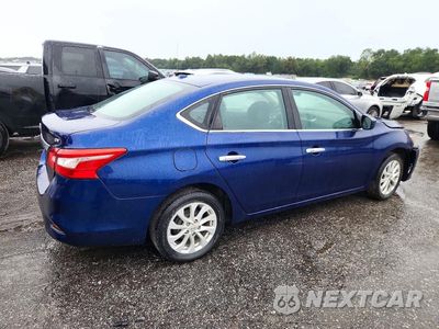 Trzecie zdjęcie samochodu z tyłu: 2018 NISSAN SENTRA SV VIN:3N1AB7AP4JL624152 - miniatura