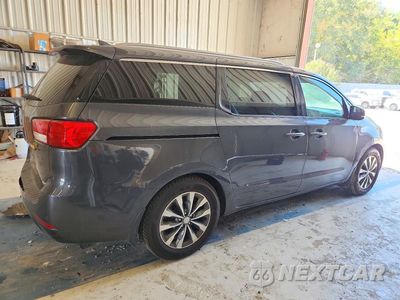 Trzecie zdjęcie samochodu z tyłu: 2018 KIA SEDONA SX VIN:KNDMC5C19J6377158 - miniatura