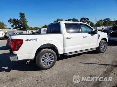 Trzecie zdjęcie samochodu z tyłu: 2024 FORD F150 XLT VIN:1FTFW3L89RKE64935 - miniatura