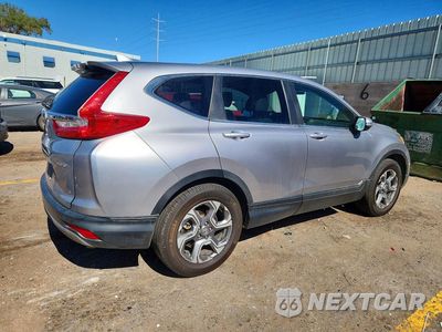 Trzecie zdjęcie samochodu z tyłu: 2019 HONDA CR-V EX VIN:JHLRW2H59KX011125 - miniatura