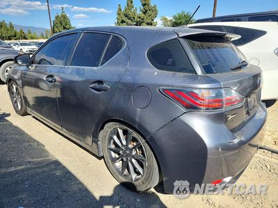 Drugie zdjęcie samochodu z przodu: 2013 LEXUS CT 200 VIN:JTHKD5BH9D2128257 - miniatura